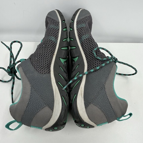 Merrell Womens Riverbed Trail Hiking‎ Shoes Size 11 Gray Aqua Outdoors Gorpcore - Picture 5 of 10